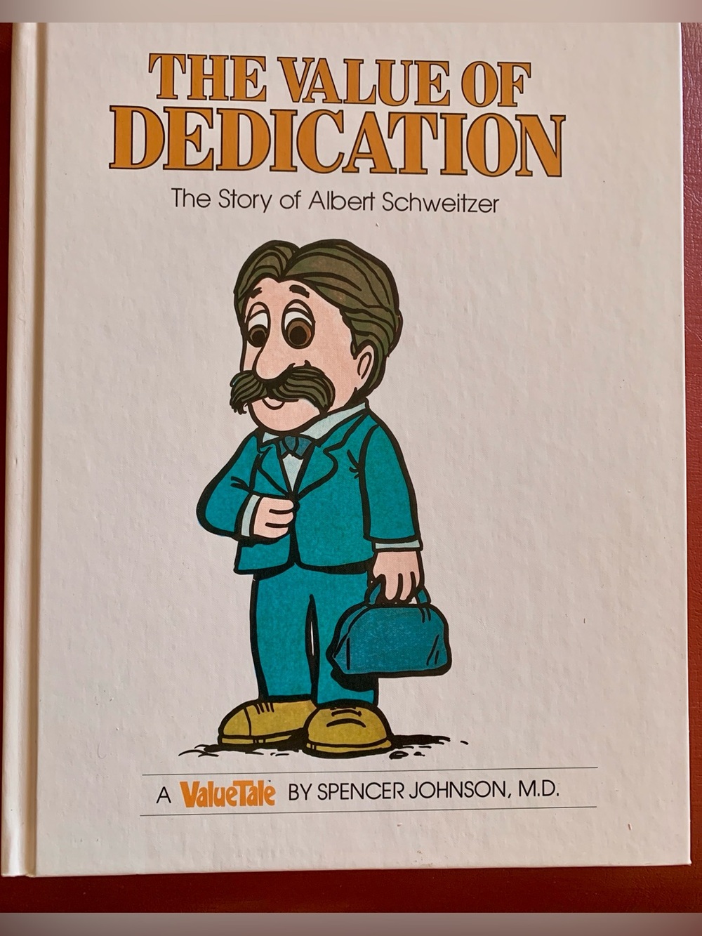The Value of Dedication by Spencer Johnson -Illustrated Biography Homeschool